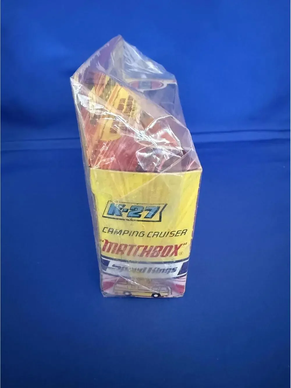 Matchbox Lesney Superkings K-27 Yellow Camping Cruiser 1971 - NIB